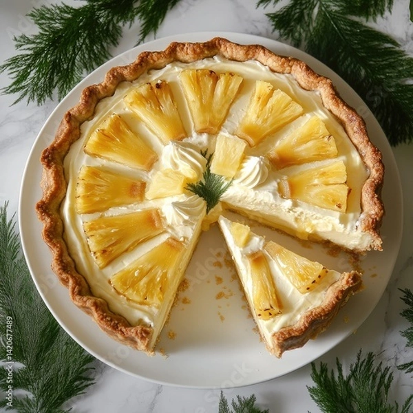 Obraz Lime Cheesecake