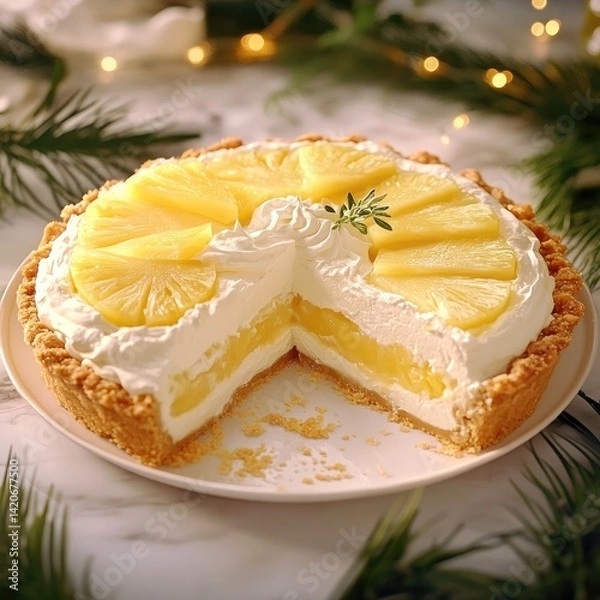 Obraz Lime Cheesecake