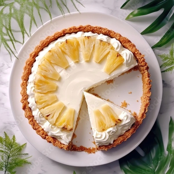Obraz Lime Cheesecake