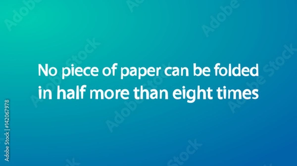 Fototapeta Abstract blur background with interesting facts text