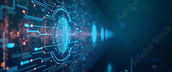 Obraz Modernize photo stock systems by incorporating dynamic AI adaptation models that boost image classification efficiency and advance digital asset management practices in  Photo Stock  Concept  and empt