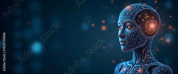 Obraz Display refined imagery illustrating an agentic ai training framework with structured learning modules and advanced system simulations designed for professional digital stock in  Photo Stock  Concept 