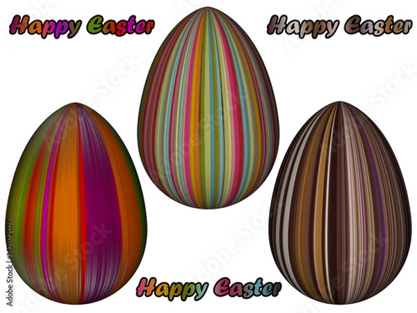 Fototapeta Пасхальные яйца