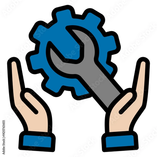 Fototapeta Preventive Maintenance Icon