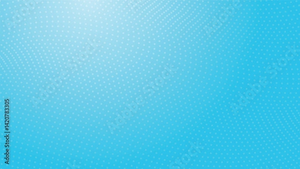 Fototapeta abstract blue background with dots