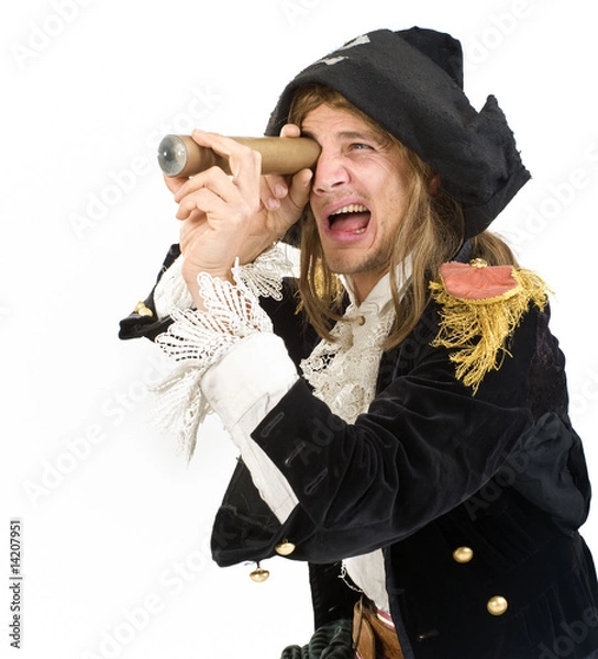 Obraz pirate and monoscope