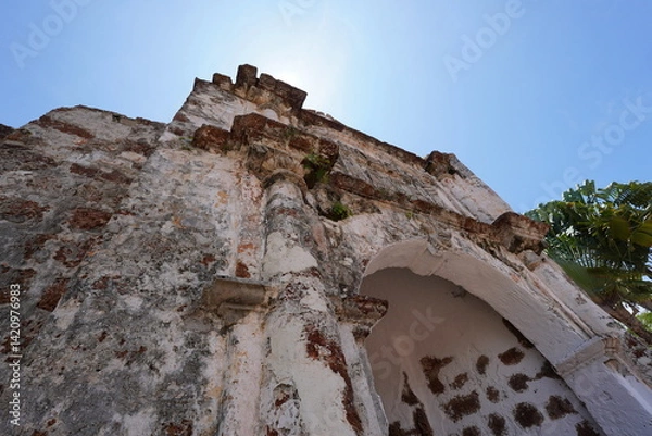 Fototapeta マラッカ　サンチャゴ砦