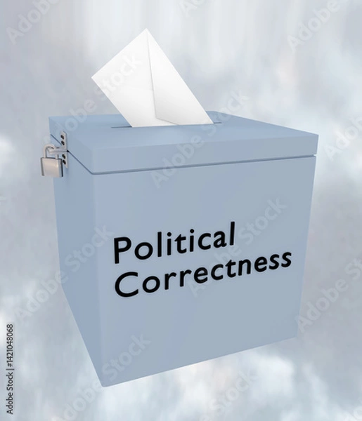Obraz Political Correctness concept