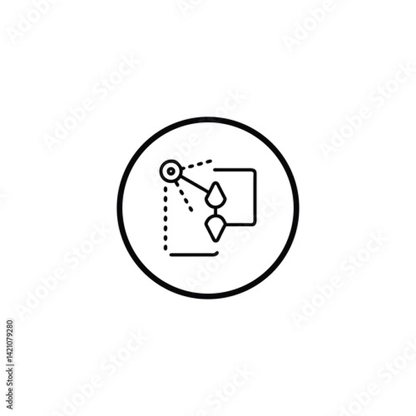 Obraz Art design icons