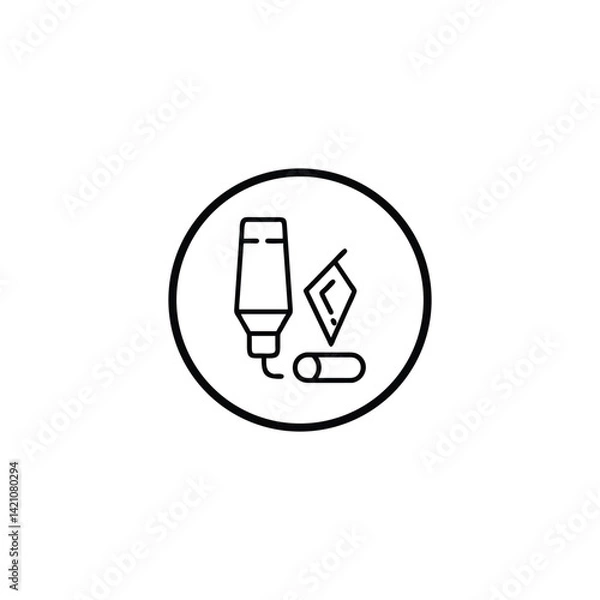 Obraz Art design icons