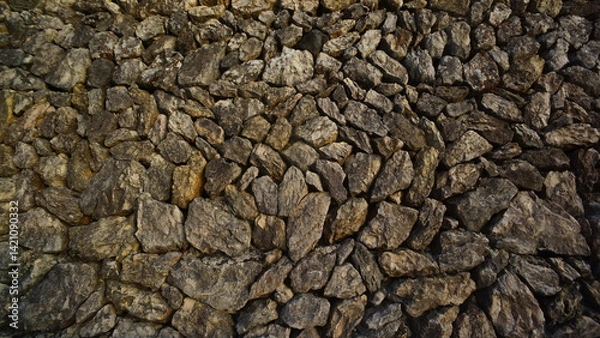 Obraz riprap rock wall 5