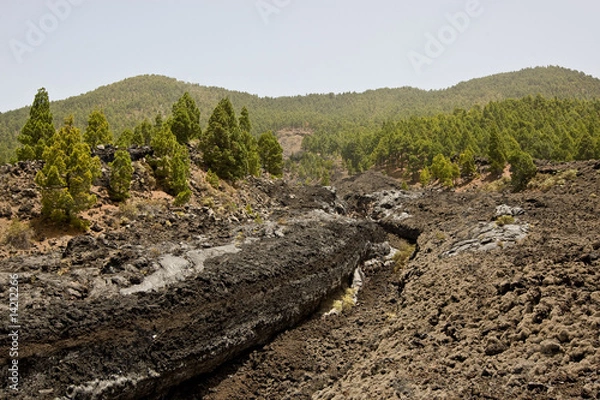 Obraz Lavastrom  Vulkan San Juan