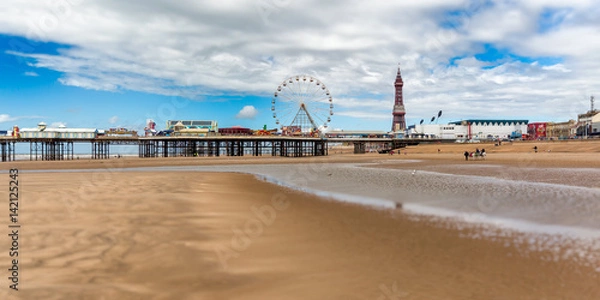 Fototapeta Central Pier Blackpool