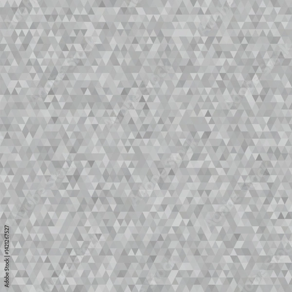 Fototapeta Abstract Gray Triangle Mosaic Pattern Background