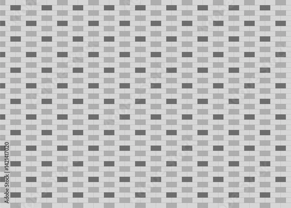 Fototapeta 背景 長方形タイル 小さなレンガ模様