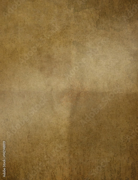 Obraz Creased old parchment