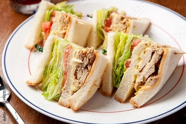 Fototapeta Club sandwich 