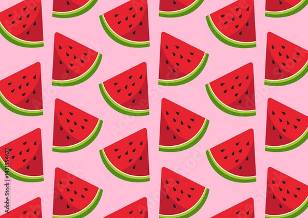 Obraz watermelon seamless pattern