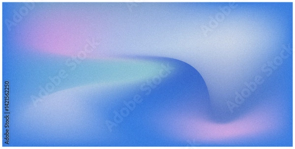 Fototapeta  Colorful gradient noise grain background texture. Lo-fi effect vintage retro design. Vibrant Texture Wallpaper.