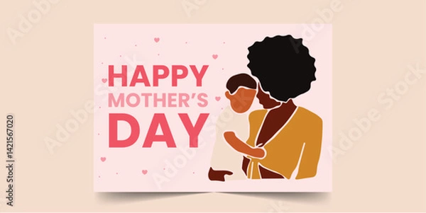 Obraz Happy Mother’s Day Card
