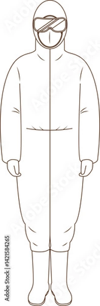 Fototapeta 방진복