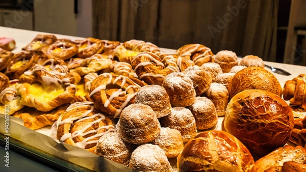 Fototapeta シュガーたっぷりのパン