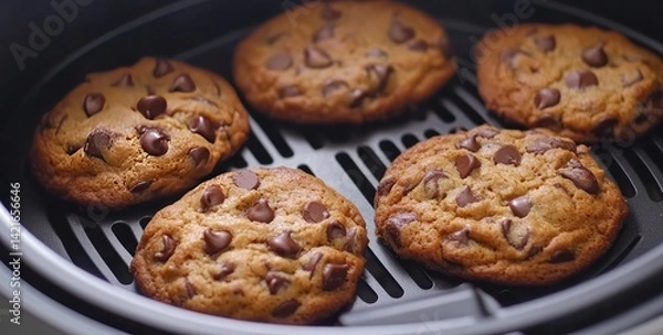 Obraz chocolate chip cookies