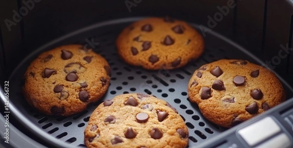 Obraz chocolate chip cookies