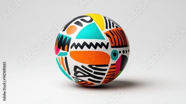 Obraz easter egg with ribbon