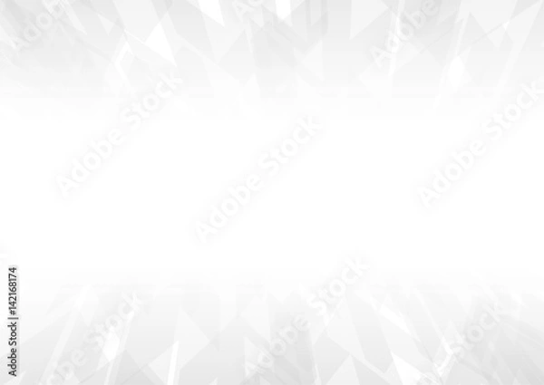 Fototapeta Vector : Abstract gray arrows on white background