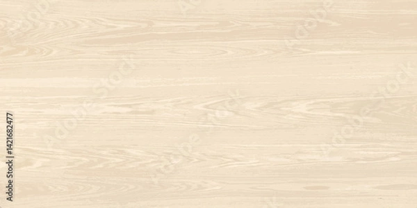 Fototapeta A seamless light beige wood grain texture with a natural and smooth finish.