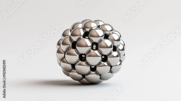 Obraz 3d sphere on white