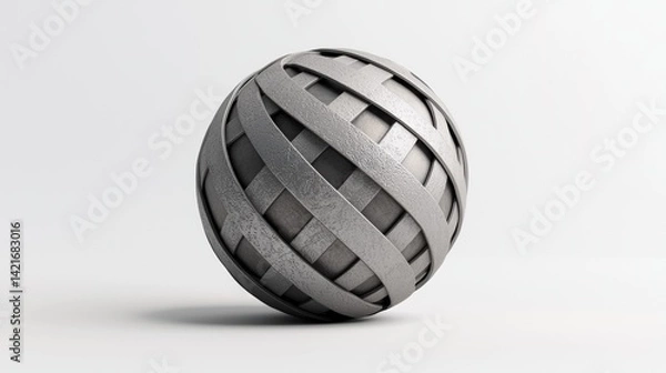 Obraz abstract sphere on white background