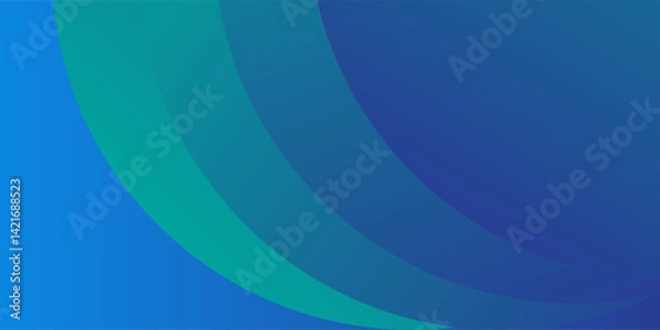 Fototapeta Abstract blue background with diagonal lines. Dynamic shapes composition. Vector illustration