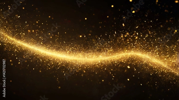 Fototapeta abstract background of light effects