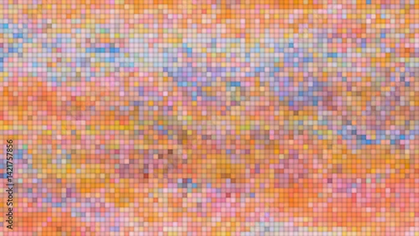 Obraz Abstract Colorful Mosaic Pattern Design for Creative Backgrounds