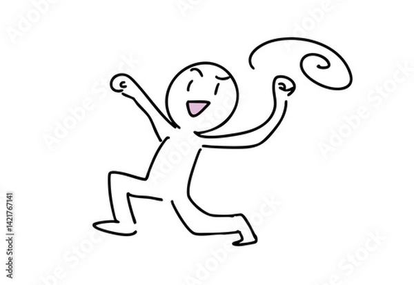 Obraz 応援する人