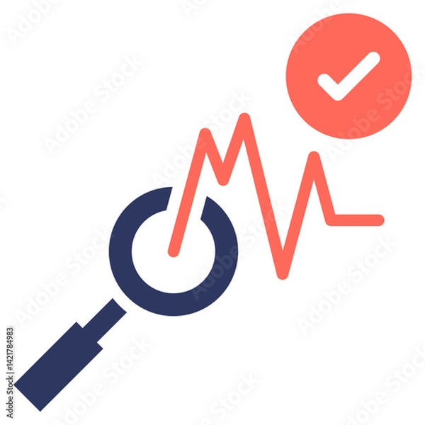 Fototapeta Analysis Icon