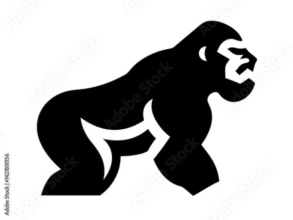 Fototapeta Black rectangle on a white background with copy space