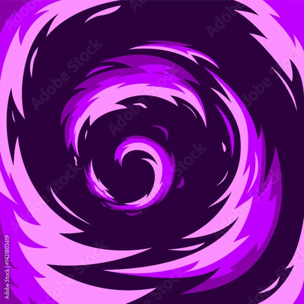 Fototapeta Comic book flame background. Cartoon explosion element. Boom cloud and flame, smoke and explode. Boom effect, vector element for game design