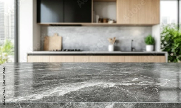 Obraz Modern kitchen countertop