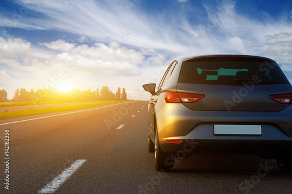 Fototapeta  Car and light