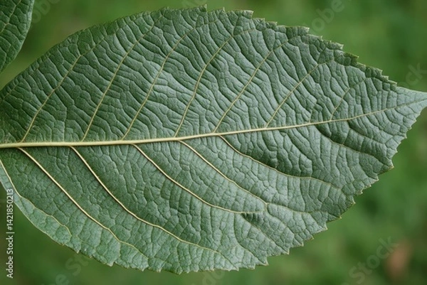 Obraz Close-up of a leaf's venation