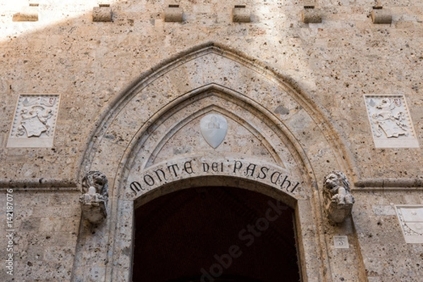 Fototapeta Monte dei Paschi