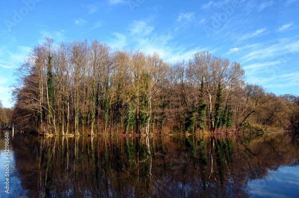 Obraz am jungfernheidesee