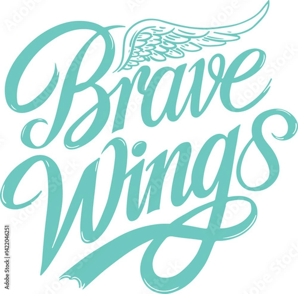 Obraz Brave Wings Design.