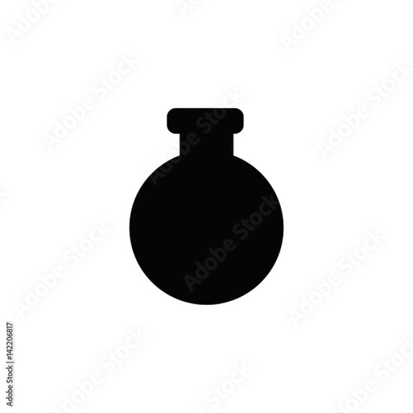 Fototapeta flask icon flat design