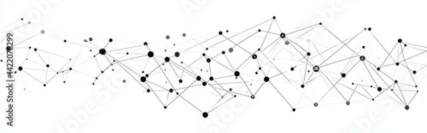 Fototapeta Abstract Network Connections Illustration
