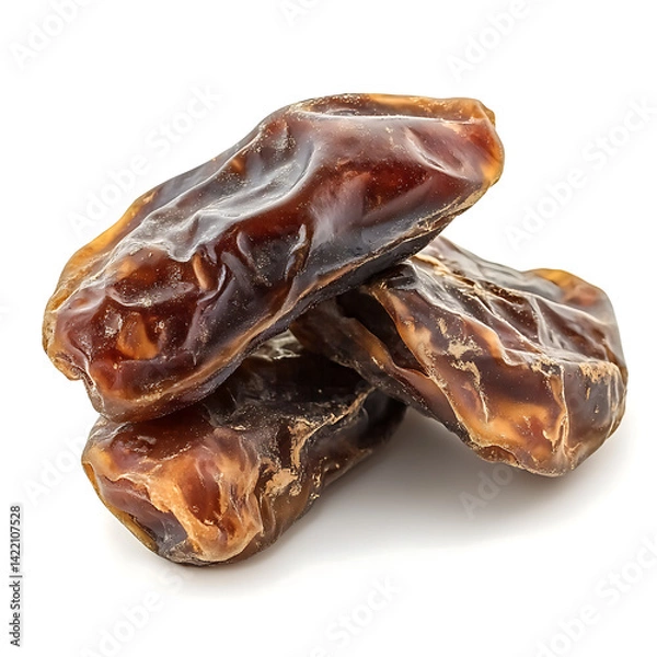Fototapeta Dates fruits isolated on a white background