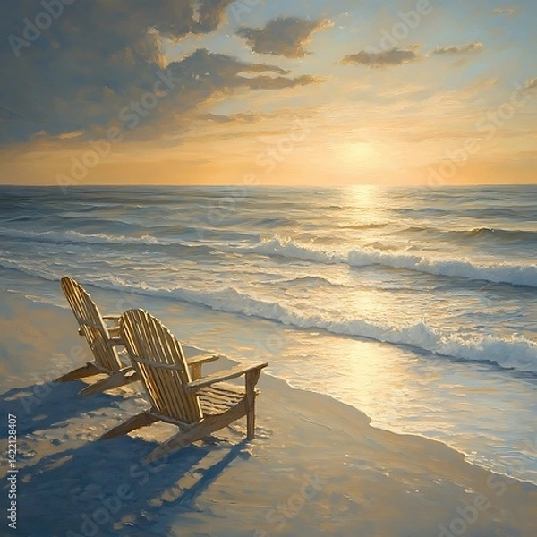 Fototapeta Couple enjoying sunset with waves and sand heart high resolution picture